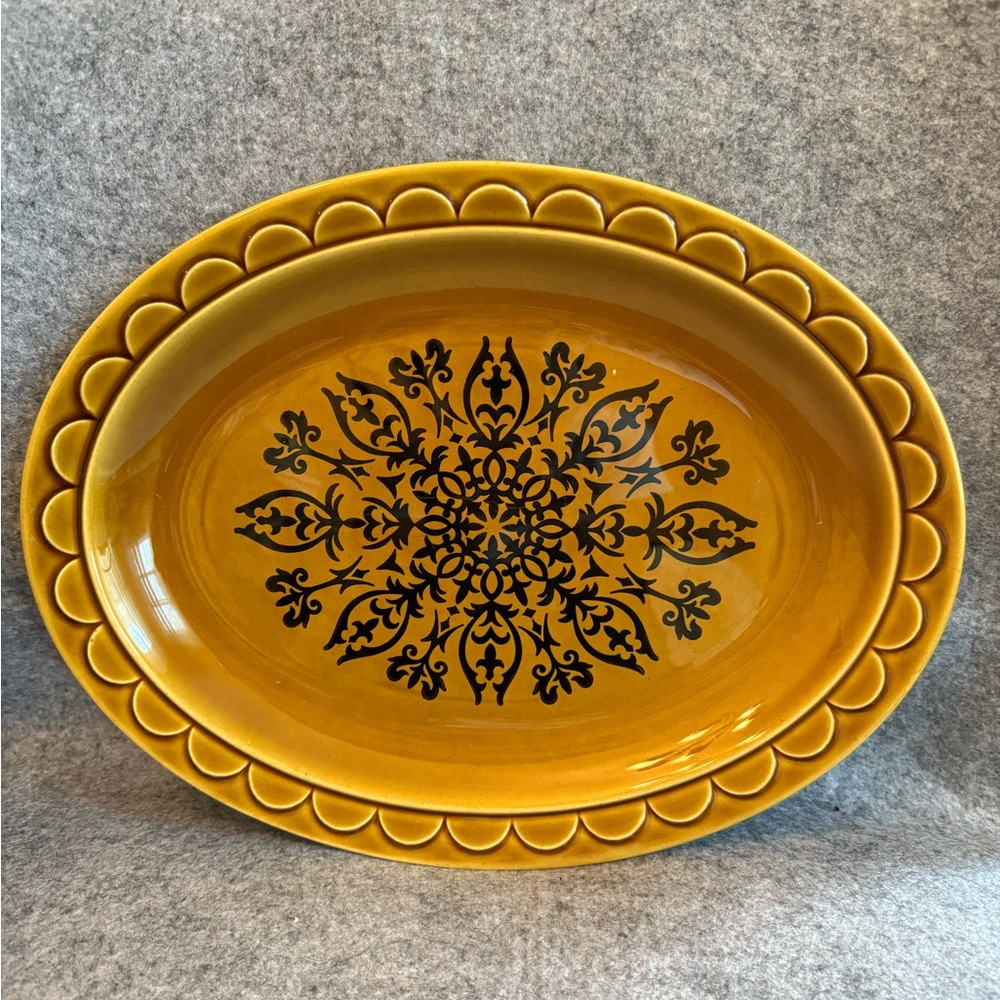 Castilian Dinnerware Oval Serving Platter 11 3/4" Made in USA